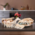 Set 4 100% (18" 28") TWINY threads of Cotton Turkish Kitchen Towels with Hanging Loop & Tassels X | Ultra Washcloth