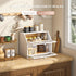 Countertop STDDRE Bread Box for Kitchen Bin Double Layer Bread Box Storage Container Extra Large Capacity Farmhouse