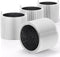 Leemone 4 Pack FMINI Filter Replacement for Blueair Blue Pure Mini Max Air Purifiers