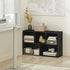 Furinno Luder 5-Cube No Tool Assembly Open Shelf, Blackwood