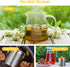 Tea Infuser, Stainless Steel Extra Fine Mesh Tea Ball Strainer, Spice Filter with Extended Chain Hook