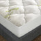 Twin Mattress Cover, Bamboo Mattress Pad for Kids, Soft Breathable Pillow Top Fits up to 16 Inch