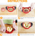 4.72 Inch 12 Supercenter Apple Cutter, Apple Corer and Slicer - Stainless Steel Apple Corer - Apple Slicer Tool