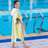 8-16Years VOOVA & MOVAS Big Kids Hooded Towel Poncho | Large, Soft, Absorbent Cotton Towel Robe | | Versatile for Pool