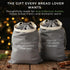 Store 2 Pack Linen Bread Bags for Homemade Bread XXL Reusable Sourdough Bread Storage Bags, Keep Bread Fresh Longer