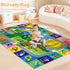 4x6 Kids Rug for Playroom, ABC Educational Carpet for Classroom,Non Slip Washable Play Mat with Alphabet Numbers
