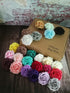 Artificial Flowers - 50PCS Real Looking Black Fake Roses with Stem for DIY Wedding Bouquets, Home Decorations