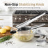 15oz Bellemain Large Potato Ricer Heavy Duty Stainless Steel Potato Masher for Smooth Mashed Potatoes, Baby Food