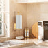 2PCS Fliverly Self Adhesive Paper Towel Holder Under Cabinet Mount, Wall Mounted Paper Towel Roll Holder for Kitchen
