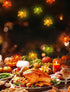 13.6FT 35 Bulbs Fall String Lights Maple Leaf Lights, Outdoor String Lights Plug in with Multicolor Maple Leaf