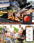BFOUR Meat Thermometer Wireless Bluetooth, LCD Digital Dual Probe BBQ Thermometer for Kitchen Cooking Grill