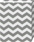 Pioneer Photo Albums CHEV-100 Chevron Fabric Frame Photo Album - 100 Pockets for 4 x 6 Photos, Gray/White