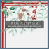 13" 70" Elrene Home Fashions Winter Holiday Berry Fabric Bordered Table or Console Runner, Christmas Table Decor, x