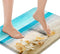 Britimes Bath Mat for Bathroom, Blue Beach Starfish Washable Floor Rug, 16x24 Inches for Kitchen Bedroom