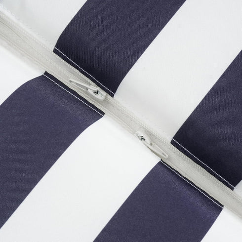 High Density Foam Cushions for Adirondack Chairs - Striped High Back Comfort