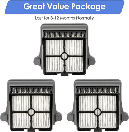 FILTERIST (3 5 S7 S6 3 Pieces) iFLOOR Breeze Complete HEPA Filter Compatible with Tineco Floor ONE PRO/ONE Smart