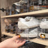 degcicx Stackers,10 Pack Closet,Transparent Shoe Slots Organizer,Adjustable Shoe Shoe Space Savers,Double Layer Shoe