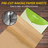 200Pcs Unbleached Parchment Paper Sheets, 12x16In Precut Heavy Duty Non-Stick Cooking Paper for Baking Supplies