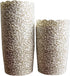 50-Pack Paper Baking Cups, Greaseproof Disposable Cupcake Muffin Liners, Large Gold Scroll