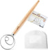 Danish Dough Whisk Bread Mixer - Hook Dutch Pizza Dough Making Accessories, Great As A Gift