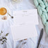 Outus 50 Pieces Bridal Recipe Cards Double Sided Kitchen Recipe Cards Sage Simple Wildflower Recipe Cards