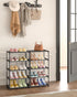 5-Tier (16.3" Closet, Autonomier Extra Small Shoe Rack Wide), Narrow Space-Saving Organizer for Small Spaces, Non-Woven