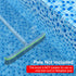 Swimming Pool Brush Head for Cleaning Plaster and Gunite Concrete Surfaces,Heavy Duty Inground Pools Stiff Bristles