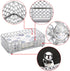 Sumnacon Countertop,Silver Stylish Bathroom Guest Towel Holder-Rectangle Crystal Napkin Holder for Guest Hand Towels