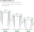 Nutribullet Blender Cups Flip Top to Go Lids Replacement Parts Accessories