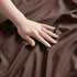 Nestl Brown Microfiber Queen Pillow Cases - Set of 2, 20x30 Inches
