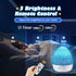 Dinosaur Night Light for Kids, 21 Lighting + 6 Films, 360° Rotate + Remote, 10 Sound Projector Night Light
