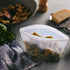 Stasher Premium Silicone Reusable Food Storage Bag, Clear, 6-Cup Bowl, Microwave, Sous Vide, Dishwasher Safe