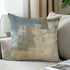 Grey and Beige Abstract Art Pillow Cover, Modern Decorative Throw Cushion for Bedroom Sofa, Set of 2