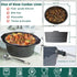Slow Cooker Liners, 1 PCS Grey Foldable Reusable Silicone Cooking Liners for Crock-Pot & Hamilton Beach 6-7 QT,