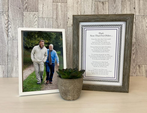 Gift for Dad from Son or Daughter - Dad, Now That I'm Older for Father's Day, Christmas, Birthday