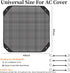 Central Air Conditioner Cover for Outside Units 40 x 40 -Durable AC Cover Defender Outdoor,Leaf Guard Mesh Air Conditioner Cover (40" x 40")