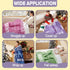 Monogrammed Personalized Blankets for Teen Boys Girls - Printed in USA Custom Blanket with Kid Names Reversible Plush