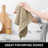 Set, 12 12 13 28 Inches, Set 16 Set, Homaxy Kitchen Towels and Dishcloths x and x of Bulk Cotton Terry Kitchen Towels