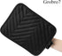 GROBRO7 5Pack Cotton Pocket Pot Holder Set, Kitchen Heat Resistant Hot Pads, Machine Washable Black Plain Trivet