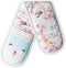 Maison d Hermine Blossom in Spring 100% Cotton Easter Double Oven Glove, Heat Resistant for Cooking & Baking