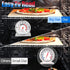 2 Pack Oven Thermometer, 50-300 C/100-600 F Instant Read Stainless Steel Kitchen Cooking Thermometer for Baking