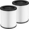 KJ80 Replacement Filter for Druiap KJ80 Air Purifier, 360° Rotating 3-in-1 H13 True HEPA Filter, 2 Pack