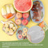 400 Pcs Plastic Food Storage Covers, Fresh Keeping Bags, Elastic Sealing Bowl Lids for Family Kitchen & Outdoor