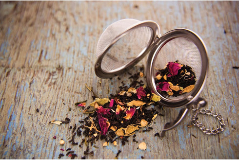 HIC Kitchen Mesh Ball Tea Infuser, 2.5-Inch, 18/8 Stainless Steel, For Loose Leaf Tea