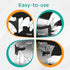 PlasticMill Trash Bag Cinch - Trash Bag Holder for Trash Can, 6-Pack Putty, Keeps Trash Bag From Slipping