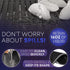 Premium Rubber Bar Mat 18" X 12" - 1cm Thick Anti-Skid Non-Toxic Rubber Spill Mat for Countertop, Home Bar, Restaurants