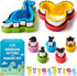 GET FRESH 17-pcs Sandwich Cutters and Sealers for Kids - Stainless Steel Dino Mouse Metal Sealers and Veggie Cutters