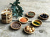 Tubibu Olive Wood Mini Bowls, Set of 6 Handmade Bowls, Handcrafted Wooden Mini Bowls