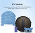 Smilefil 4pcs Replacement Mop Cloths for Coredy R750, R500, R550(R500+), R580, G800, G850 Robot Vacuum Cleaner