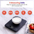 Etekcity Food Kitchen Scale, Digital Mechanical Weighing Scale for Weight Loss, Baking, Cooking, Black